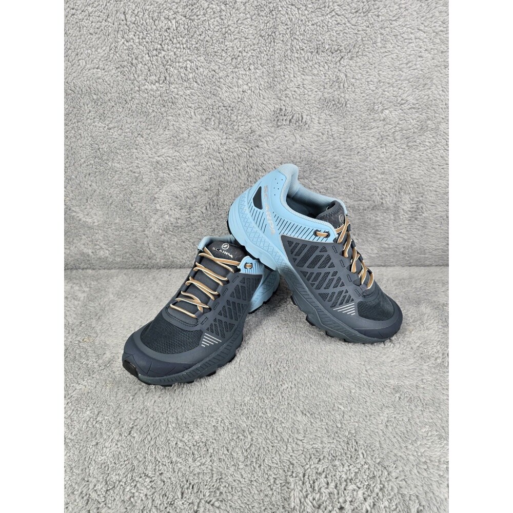 Scarpa Spin Ultra Trail Megagrip Ergonomic Fit 33072 Shark/ Mineral Blue 7.5